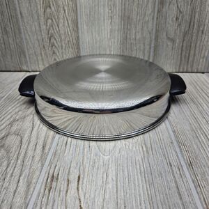 Vintage Royal Queen West Bend Stainless Dome‎ Lid Replacement For Saucepan